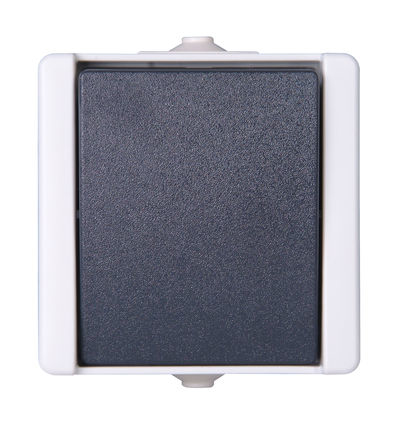 Kopp 540656002 Lichtschalter Thermoplast Schwarz, Weiß