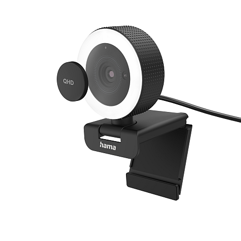 Hama C-800 Pro Webcam 4 MP 2560 x 1440 Pixel USB 2.0 Schwarz