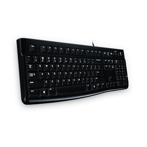 Logitech Keyboard K120 for Business Tastatur USB QWERTZ Deutsch Schwarz
