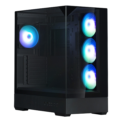 Zalman P40 Prism Plus Black Midi Tower Schwarz