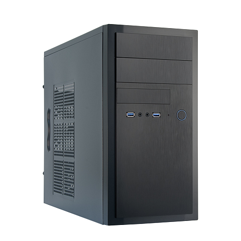 Chieftec HT-01B-OP Computer-Gehäuse Mini Tower Schwarz