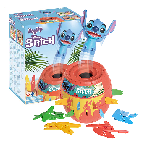 Tomy Pop Up Stitch Brettspiel Feinmotorik (Geschicklichkeit)