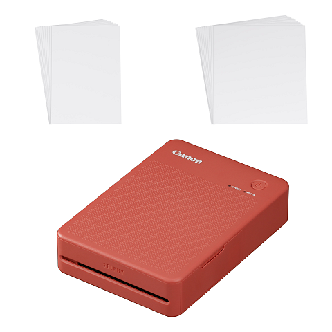 Canon SELPHY QX20 RD Fotodrucker Farbstoffsublimation 287 x 287 DPI 2.8" x 3.3" (7.2x8.5cm) WLAN