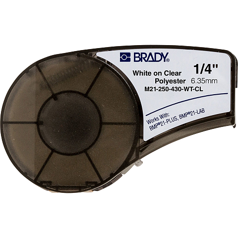 Brady M21-250-430-WT-CL Etiketten erstellendes Band Transparent
