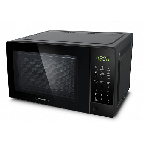Esperanza EKO009 Mikrowelle Schwarz Solo-Mikrowelle Arbeitsplatte 20 l 700 W