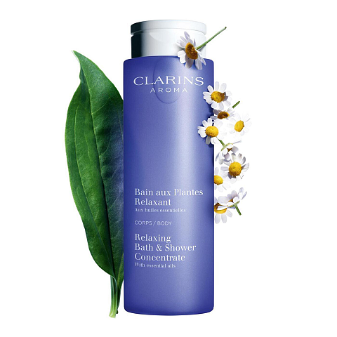 Clarins Relaxing Herbal Bath 200 ml Duschgel Frauen Körper Lavendel
