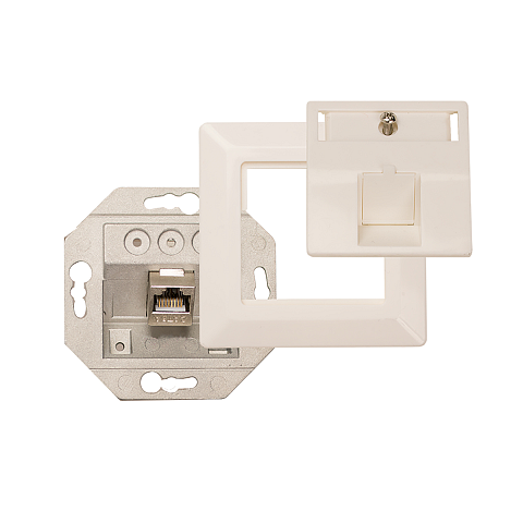 Hirschmann IDC 1000M shop Steckdose RJ-45 Weiß
