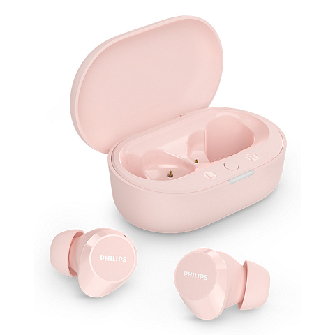 Philips TAT1209PK/00 Kopfhörer & Headset True Wireless Stereo (TWS) im Ohr Anrufe/Musik Bluetooth Pink
