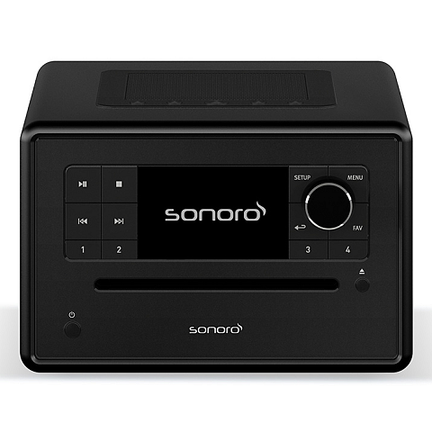 Sonoro ELITE Digital DAB, DAB+, FM Schwarz Playback MP3