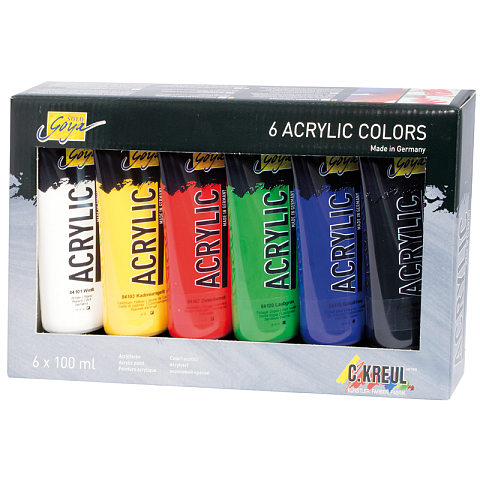KREUL SOLO GOYA Acrylfarbe 100 ml 6 Stück(e)