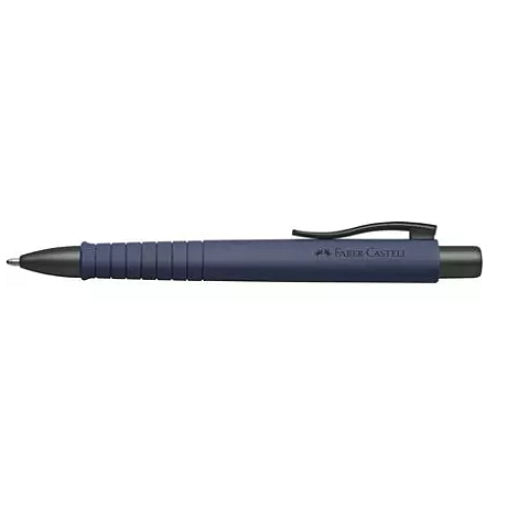 Faber-Castell 241189 Kugelschreiber Blau Clip-on-Einziehkugelschreiber Extradick 1 Stück(e)