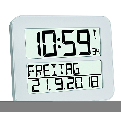 TFA-Dostmann 60.4512.02 Wecker Digitaler Wecker Weiß