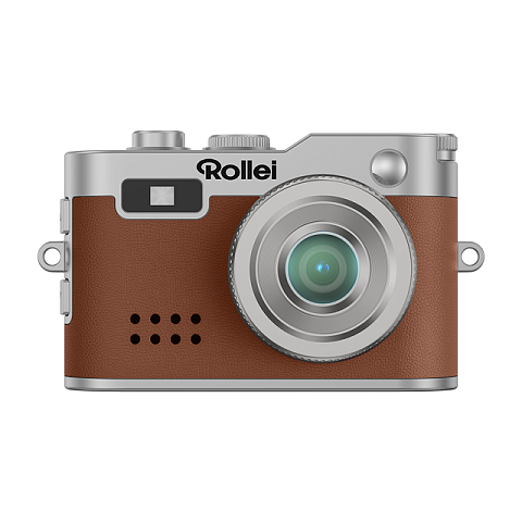 Rollei Compactline 12066 Digitalkamera 1/4" Kompaktkamera 2 MP 1920 x 1080 Pixel Braun