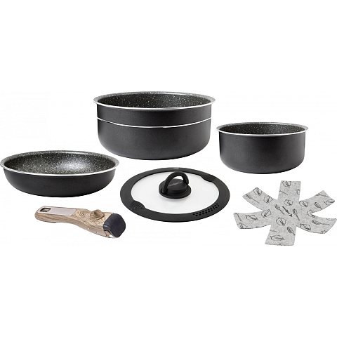 Brunner Pirate Spacemaster Ø22 Topf-Set 7 Stück(e)