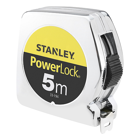Stanley Bandmaß PowerLock (Kunststoffgehäuse)