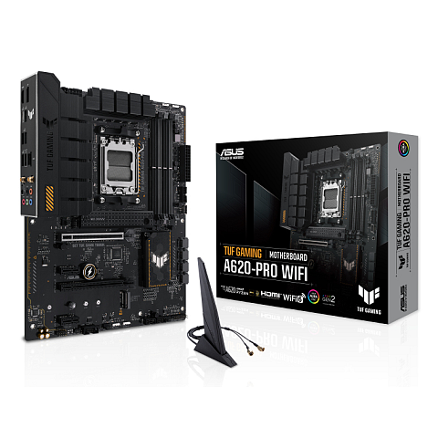 ASUS TUF GAMING A620-PRO WIFI AMD A620 Sockel AM5 ATX