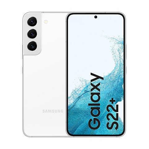 Samsung Galaxy S22+ SM-S906B 16,8 cm (6.6") Dual-SIM Android 12 5G USB Typ-C 8 GB 128 GB 4500 mAh Weiß