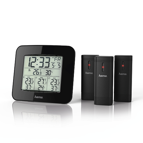Hama EWS-Trio Schwarz Akku