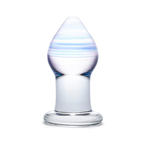 Glas Toys Amethyst Rain Analplug Transparent 1 Stück(e)