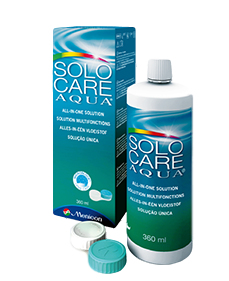 Menicon SOLOCARE Aqua 3x360ml Kontaktlinsenlöschung