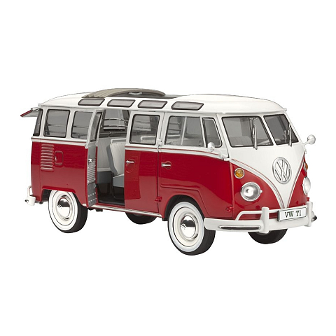 Revell VW T1 Samba Bus Busmodell Montagesatz 1:24