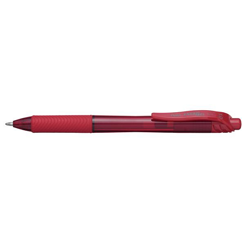 Pentel Energel X 1.0 Anklippbarer versenkbarer Stift Rot 1 Stück(e)