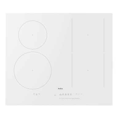 Amica PIDH6141PHTSUN 3.0 Kochfeld Weiß Integriert 59.2 cm Zonenloses Induktionskochfeld 4 Zone(n)