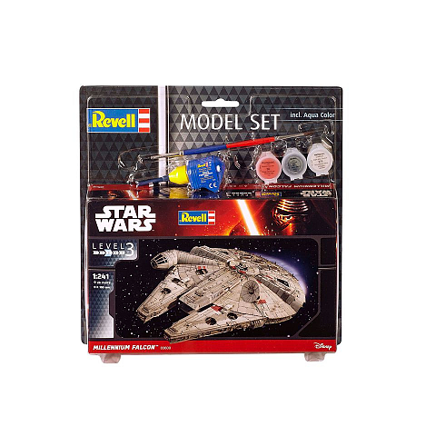 Revell Model Set Millennium Falcon Raumflugzeug-Modell Montagesatz 1:241