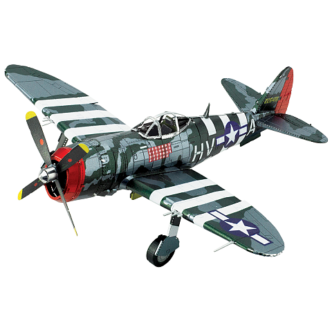 Metal Earth P-47 Thunderbolt Flugzeug Montagesatz