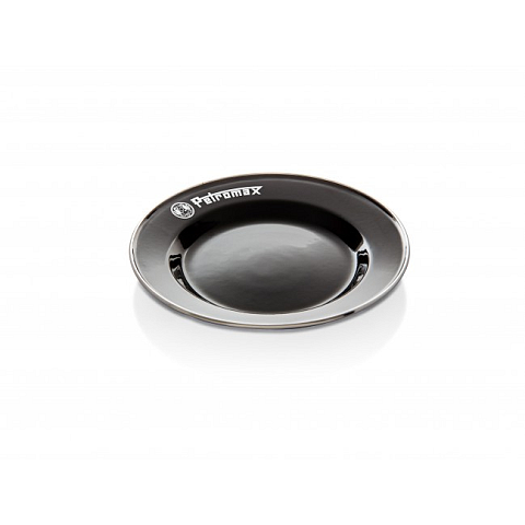 Petromax PX-PLATE-S Teller Rund Glas, Stahl Schwarz 2 Stück(e)