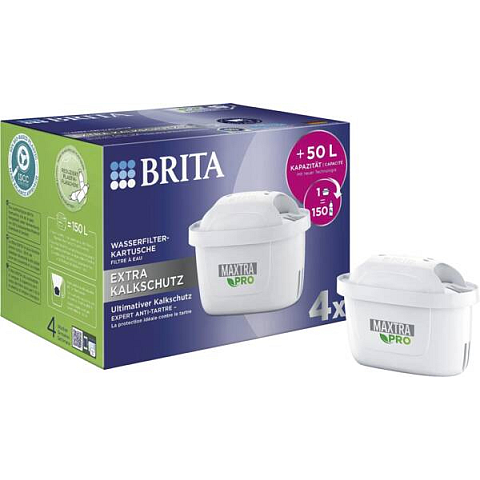 Brita 122188 (1050842) Wasserfilterzubehör Wasserfilterkartusche 4 Stück(e)