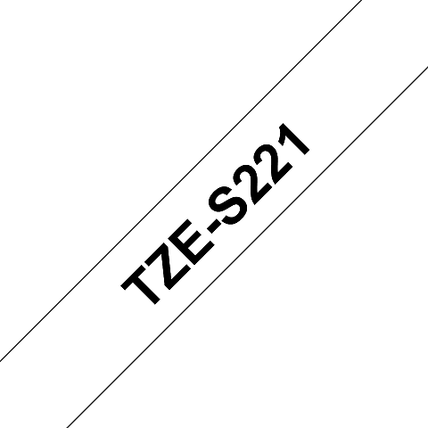 Brother TZE-S221 Etiketten erstellendes Band TZ