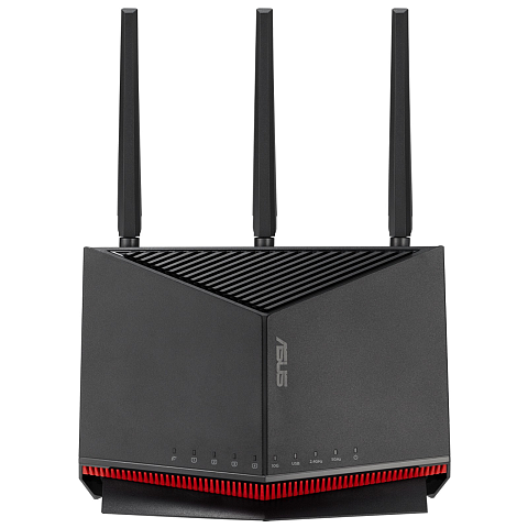 ASUS RT-BE86U WLAN-Router 10 Gigabit Ethernet Dual-Band (2,4 GHz/5 GHz) Schwarz