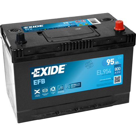 Exide EFB EL954 Fahrzeugbatterie EFB (Enhanced Flooded Battery) 95 Ah 12 V 800 A Auto