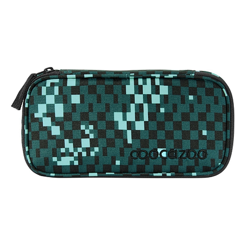 Coocazoo Pixel Blox Hartschalenetui für Stifte Schwarz, Grün