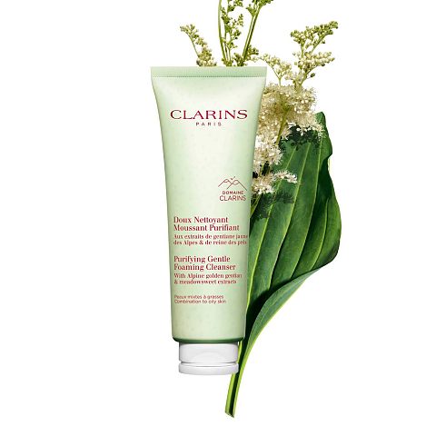 Clarins Purifying Gentle Foaming Cleanser Reinigungsgel Unisex 125 ml