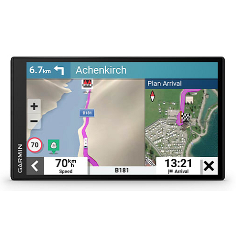 Garmin Camper 795 Navigationssystem Tragbar / Fixiert 17,6 cm (6.95") TFT Touchscreen 239,6 g Schwarz