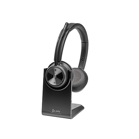 HP Poly Savi 7320 UC DECT 1880-1900 MHz Stereo-Headset, für Microsoft Teams zertifiziert