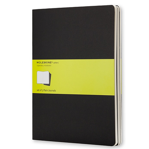 Moleskine Cahier Notizbuch 120 Blätter Schwarz