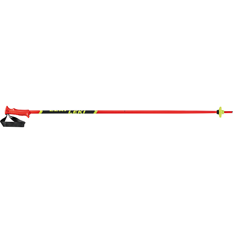LEKI Racing Skistock 90 cm Rot Aluminium