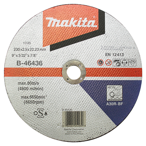 Makita B-46436 Winkelschleifer-Zubehör Schneidedisk
