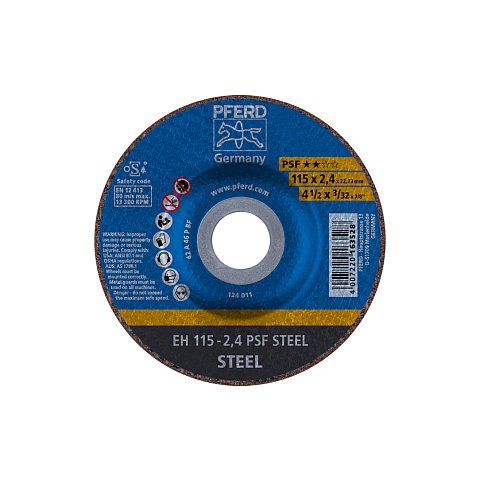 PFERD EH 115-2,4 PSF STEEL Winkelschleifer-Zubehör