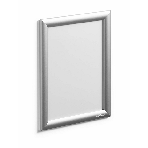 Durable 479623 Wandrahmen 192 x 279 mm Rechteck Silber Aluminium