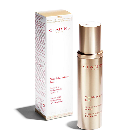 Clarins Nutri-Lumière Day Emulsion Feuchtigkeitsgesichtscreme Frauen 50 ml