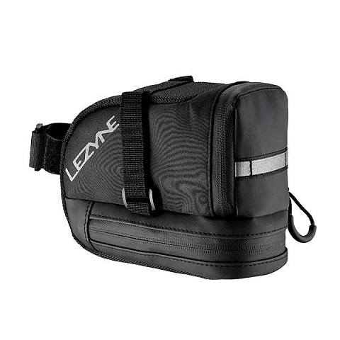 Lezyne L Caddy Sattel Fahrradtasche 0,95 l Stoff, Nylon Schwarz