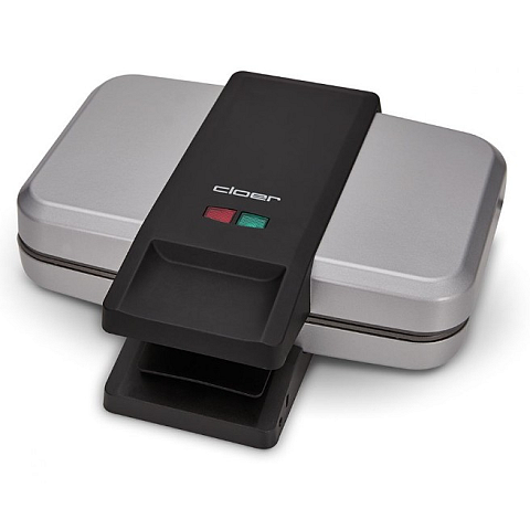 Cloer 6259 Sandwich-Toaster Schwarz, Silber