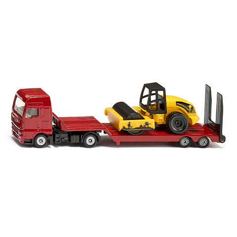 Siku MAN Lkw mit Straßenwalze