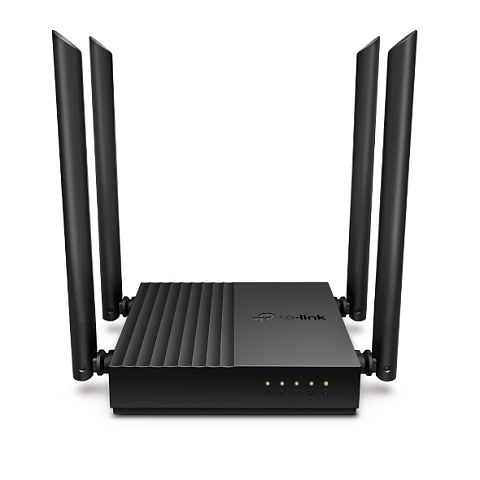 TP-Link Archer C64 WLAN-Router Gigabit Ethernet Dual-Band (2,4 GHz/5 GHz) Schwarz