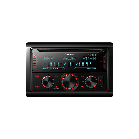 Pioneer FH-S820DAB Auto Media-Receiver Schwarz 200 W Bluetooth