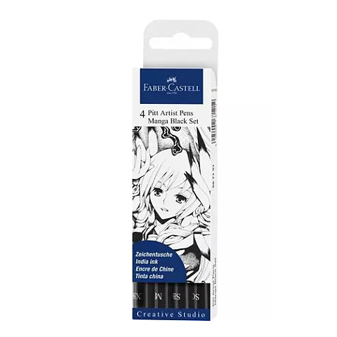 Faber-Castell 267121 Stifte-Set Schwarz 4 Stück(e)